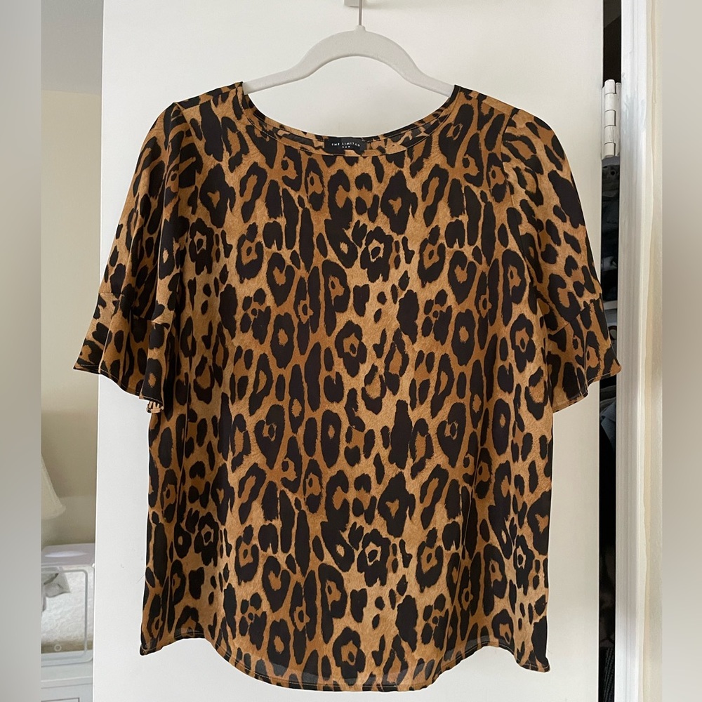 The Limited leopard print top